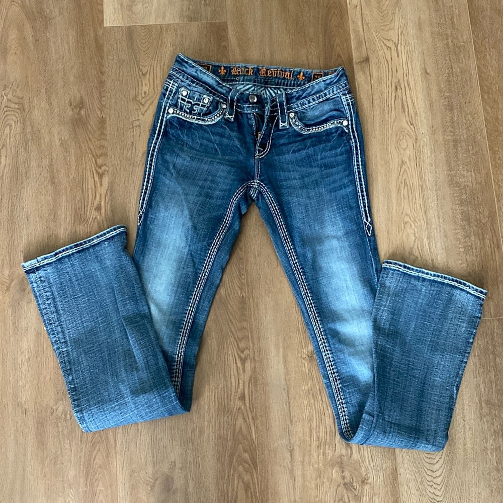 Rock revival boot cut jeans